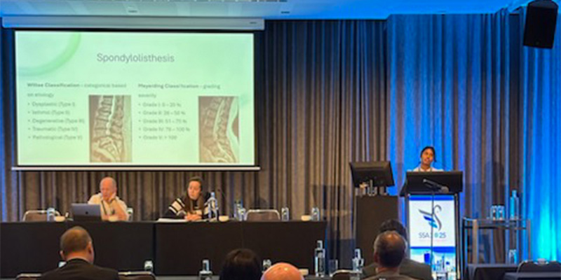 Perth Presentation and Poster for Spine Society Australasia in May